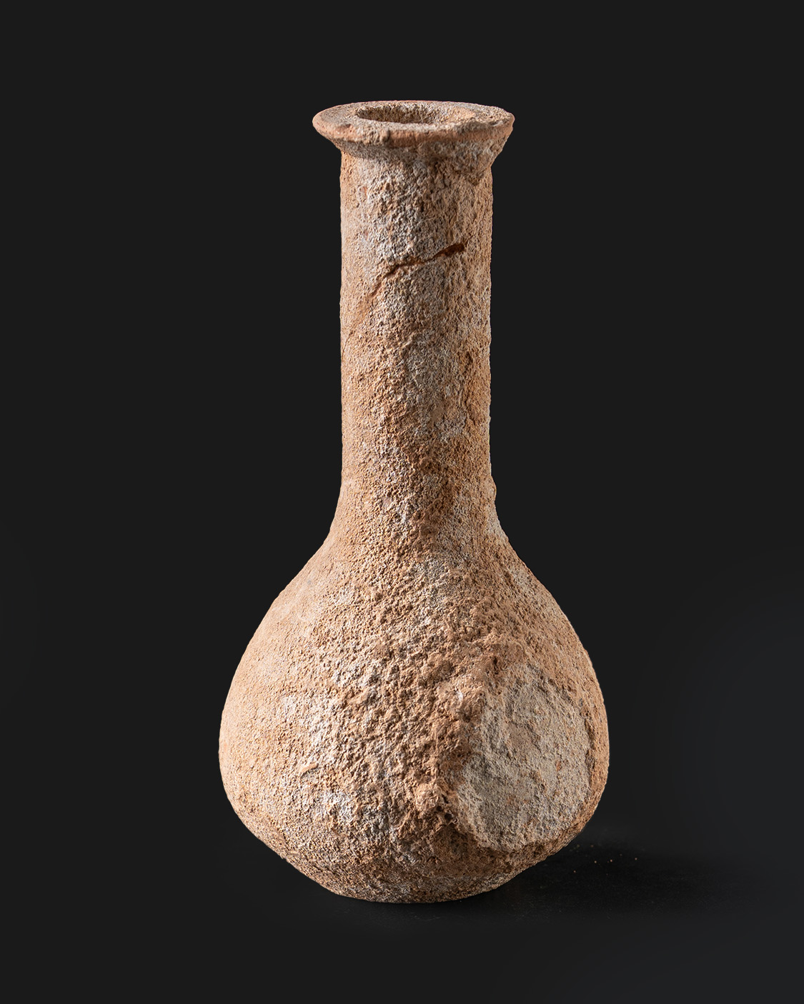 Hi 700222 Roman terracotta balsamarium