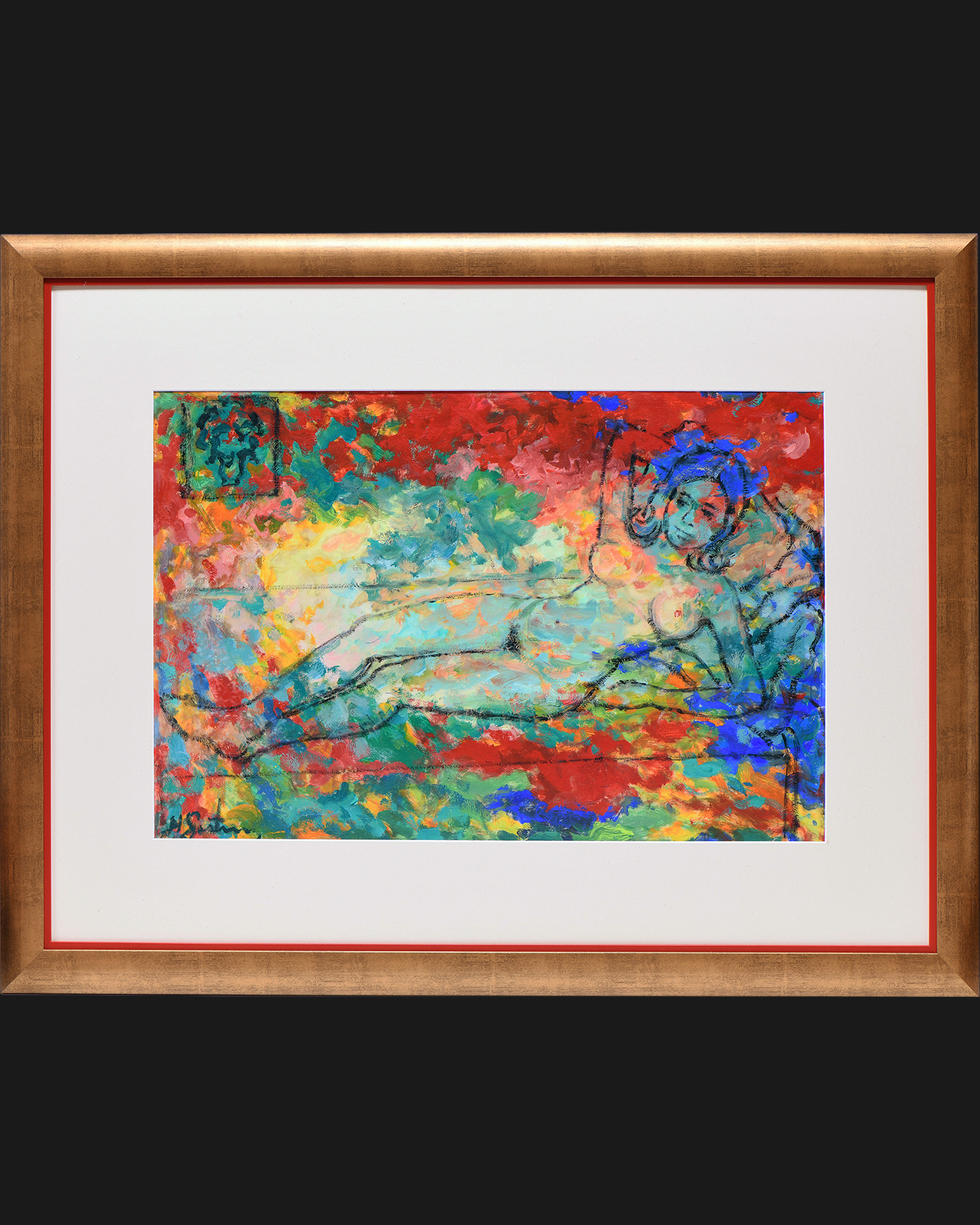 1 HI _ 500098 Gutman Naga Kobieta leżąca